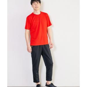パンツ 「K-SWISS/ケースイス」ブランドロゴドライワッフルロングパンツ メンズ レディース