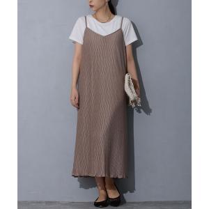 ワンピース プリーツキャミ＆TEE　SET