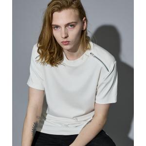 tシャツ ジップ 半袖 Tシャツ メンズ レディース
