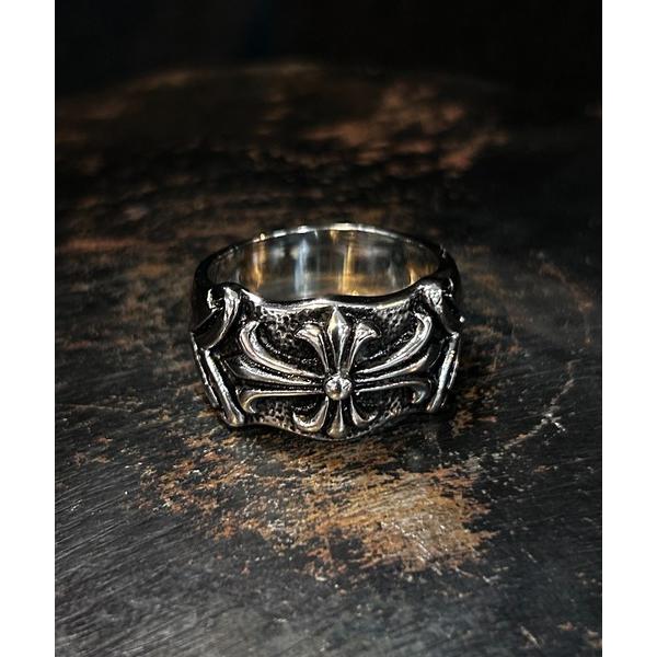 指輪 リング 4E13 クロスデザイン シルバーリング B メンズ レディース