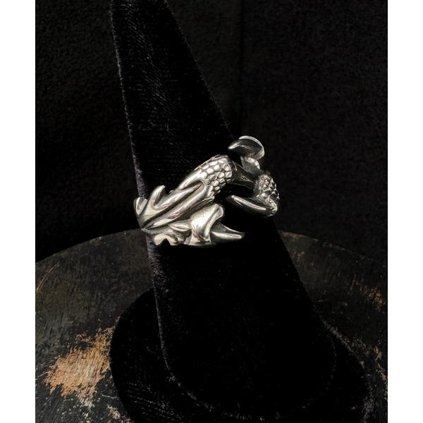 指輪 リング 4E26 かぎ爪風デザイン ボリューム シルバーリング A メンズ レディース