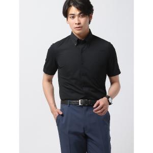 フォーマル シャツ 涼しい最高シャツ 半袖ワイシャツ ノンアイロンジャージー ボタンダウンカラー FIT ドレスシャツ メンズ