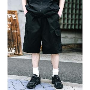カーゴパンツ ワイドミリタリーカーゴイージーショ...の商品画像