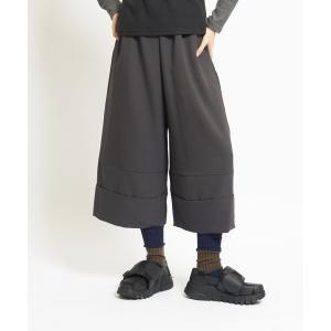 パンツ ドレープツイル　折り返しパンツ レディース メンズ