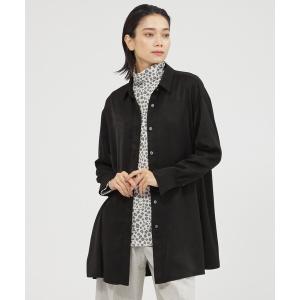 「EVEX by KRIZIA」 長袖シャツ 40 ブラック レディース