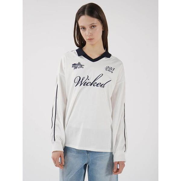 tシャツ LONG SLEEVE GAME T-SHIRT レディース
