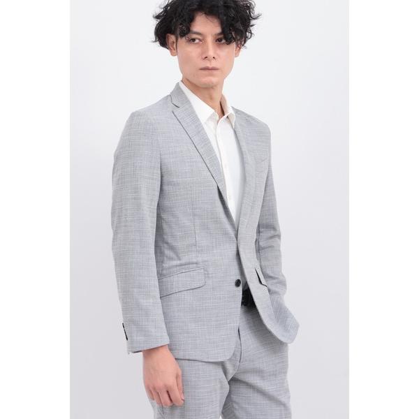 セレモニースーツ カジュアルスーツ スラブストレッチジャケット メンズ