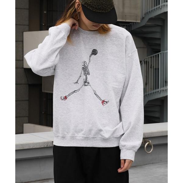 トレーナー スウェット 裏起毛 THRIFTY LOOK / スリフティールック  JUMP SKU...