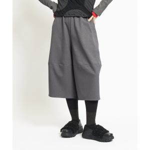 パンツ ウーリーツイル　切替パンツ レディース メンズ