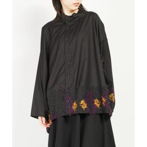 ブラウス シャツ ダマスクJQ　ヘムチェンジブラウス レディース メンズ