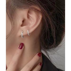 ピアス カッティングリングミニフープピアス/ペア(RO) レディース メンズ