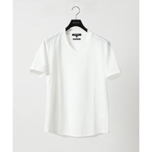 tシャツ 「日本製」リンクスVネック半袖カットソー メンズ