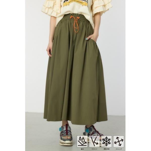 スカート W/Rビッグポケットフレアスカート