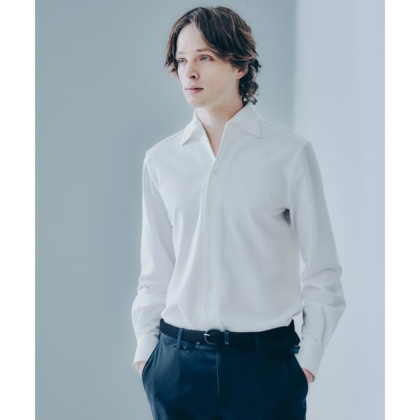 シャツ 「定番人気」トリコットサッカーシャツ メンズ