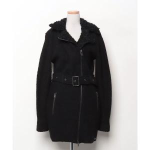 「DIESEL」 コート - ブラック レディース