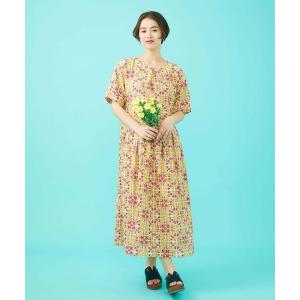 Jocomomola（ホコモモラ） ワンピース カットソーツイード ワンピース