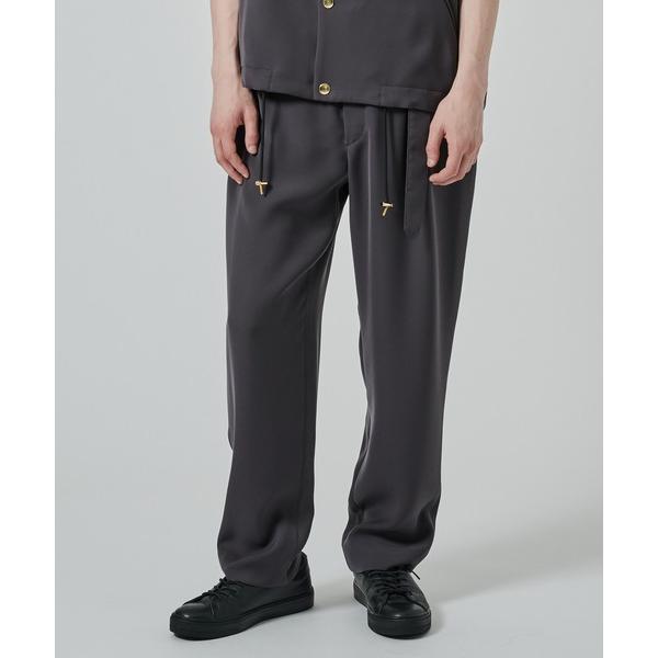 スラックス 「CULLNI」2Tuck Pants with Long Belt for STUDI...