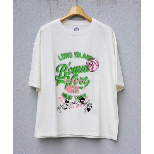 tシャツ B omnivore/ビーオムニボー　S/S TEE LONG ISLAND メンズ レデ...
