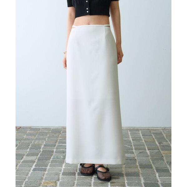 スカート sensual satin skirt