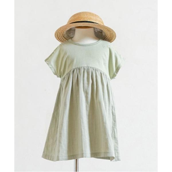 ワンピース 「NAOMI ITO(ナオミイトウ)」Edelweiss刺繍ワンピース 80・90・10...