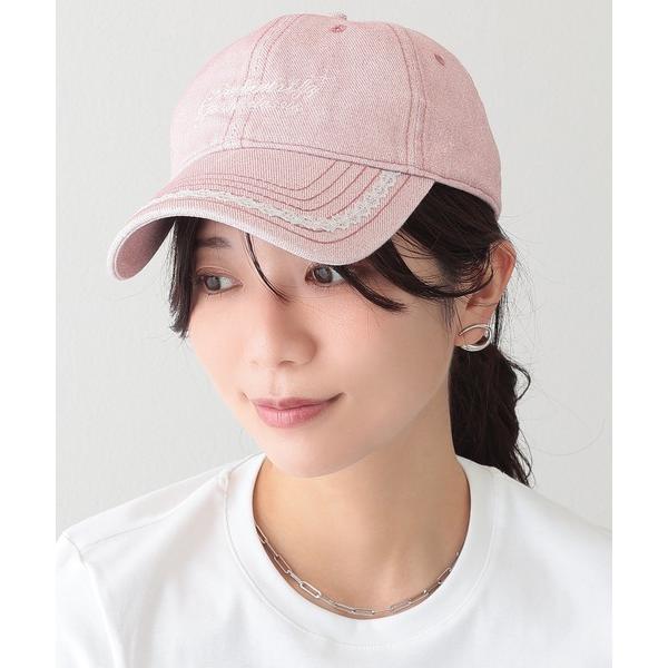 キャップ 帽子 レース ライン ベーシック ベースボール キャップ レディース