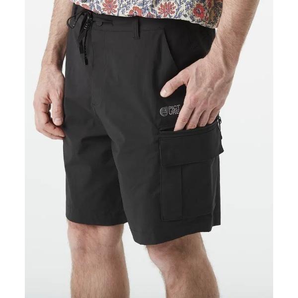パンツ 「PICTURE/ピクチャー」ALPHO SHORTS　軽量　ストレッチ　ワンポイント　ショ...