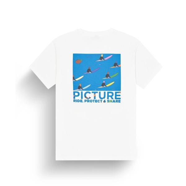 tシャツ 「PICTURE/ピクチャー」SB TEE 1　Tシャツ　ワンポイント　バックプリント メ...