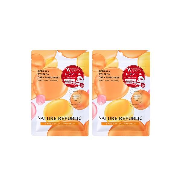 パック シートマスク ネイチャーリパブリック nature republic レチララ デイリーシー...