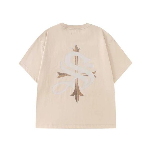 tシャツ SUPPLIER/サプライヤー 2-Tone Rhinestone Cross Tee T...