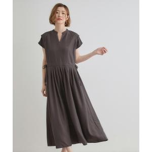 ワンピース 「晴れの日も雨の日も」撥水タックワンピース