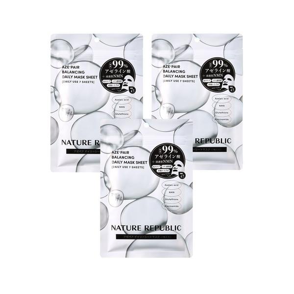 ピーリング ネイチャーリパブリック nature republic アゼペア デイリーシートマスク(...