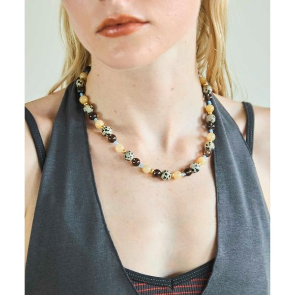 ネックレス Yellow Jadeite Combination Necklace/イエロージェイド...