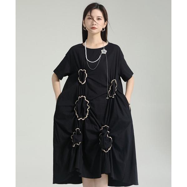 ワンピース ONE COLOR Laboratory : Cloud Pleats One-Piec...