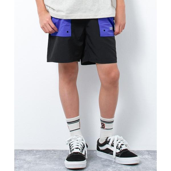 パンツ 「水陸両用」CONVERSE 別注ベイカーショートパンツ キッズ 子供服 男の子