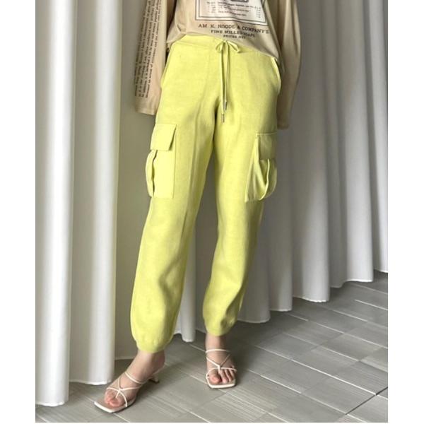 スウェットパンツ ジャージ MEDI SWEAT LIKE KNIT PANTS レディース