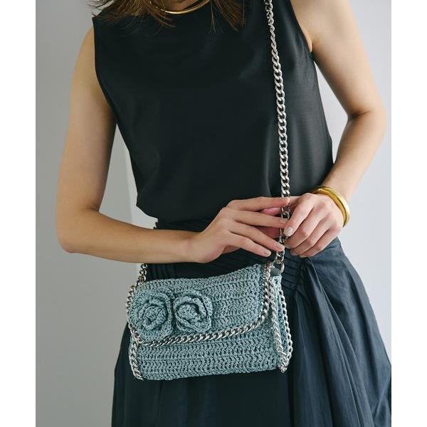 ショルダーバッグ バッグ 「TREASURE TOPKAPI」フラワーモチーフ チェーン ショルダー...