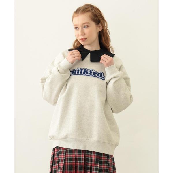 トレーナー スウェット COOPER LOGO WIDE CREW SWEAT TOP レディース ...