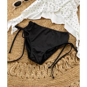 水着 「水着/ショーツ」サイドレースアップショーツ レディース メンズ