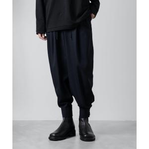 「ato」 パンツ 48 ネイビー メンズ