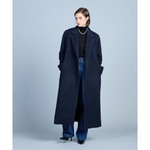 「N.O.R.C」 チェスターコート S ネイビー レディース