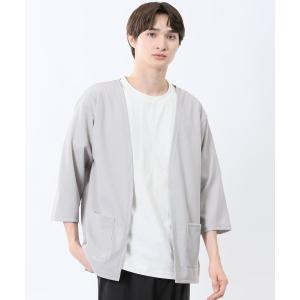 アンサンブル 「アンサンブル」カウラ/Kauleウォッシャブル 7分袖カーディガン＆半袖Tシャツ アンサンブル