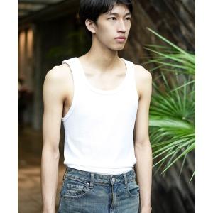 タンクトップ 2点セット 2 PACK SET RIB TANK TOP / 2 パック セット コットン リブ タンク