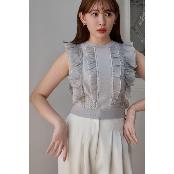 tシャツ Airy Brush Knit Top レディース