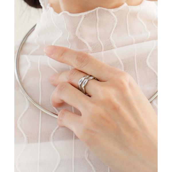 指輪 リング 「金属アレルギー対応ノットアレプラス」２WAYChainetteリング/イヤカフ「NO...