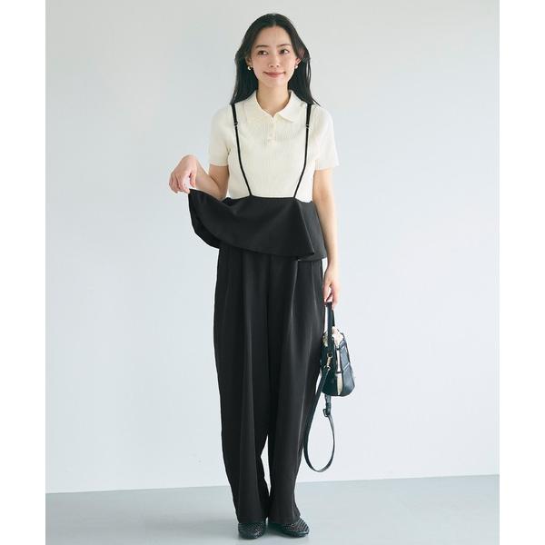 オールインワン フリルオールインワン レディース