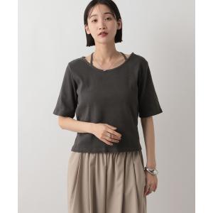 tシャツ ピグメントネックリボン5S 45258...の商品画像