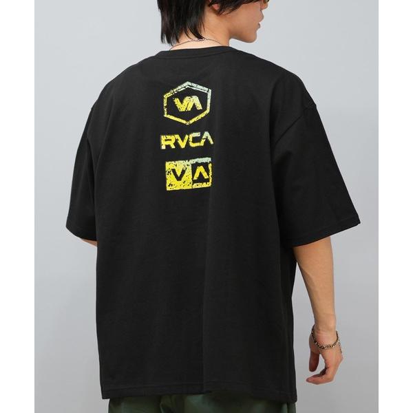 tシャツ RVCA/ルーカ 半袖Tシャツ ブランドロゴ オーバーサーズ BF04A-203 メンズ ...