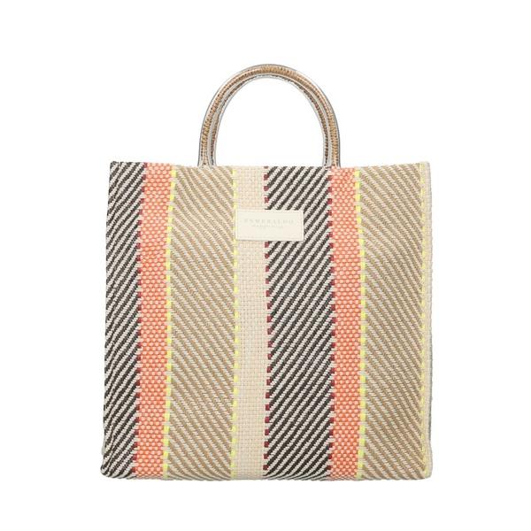 トートバッグ ESMERALDO happiness スクエア2 カラフルPPトート レディース