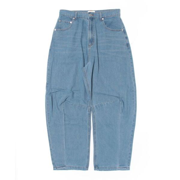 ジーンズ 「ZOZO限定」デニム カーブパンツ / バレルレッグ デニムパンツ メンズ レディース