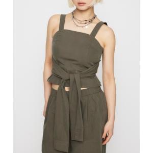 SLEEVE DOCKING ベアトップ レディース